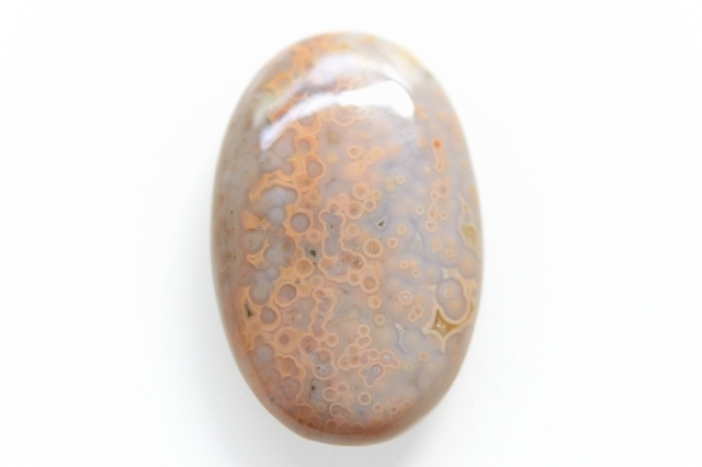 オーシャンジャスパー【21】　天然石ルース・カボション（30×19mm）