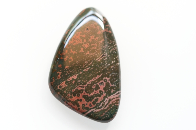 オーシャンジャスパー【26】　天然石ルース・カボション（48×29mm）