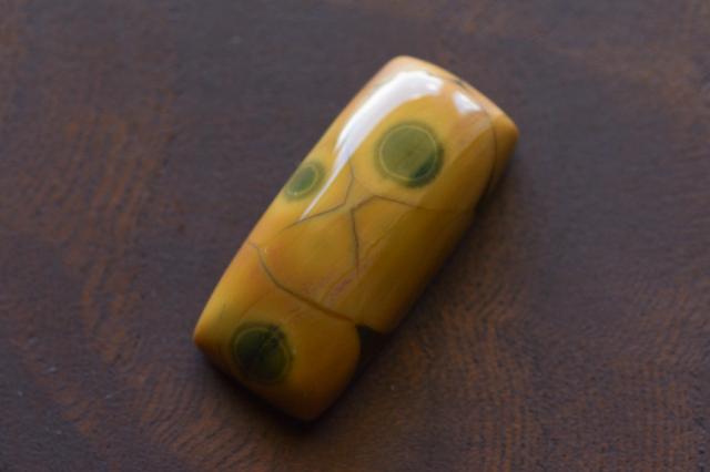 オーシャンジャスパー【42】　ルース・カボション（23.5×11mm）