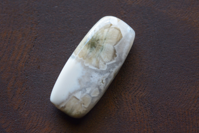 オーシャンジャスパー【48】　ルース・カボション（22×9.5mm）