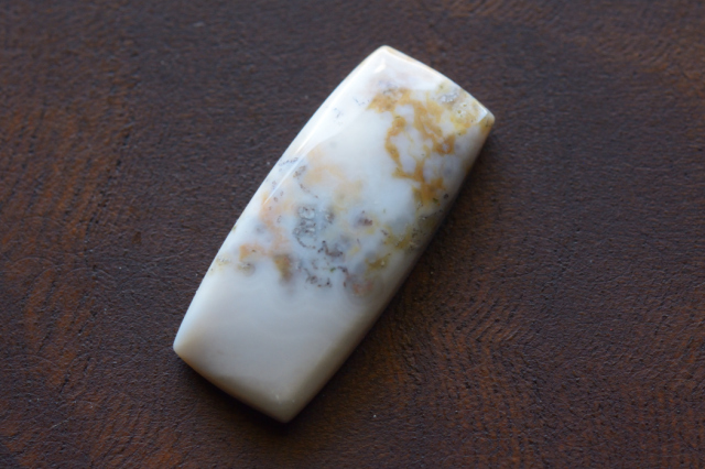 オーシャンジャスパー【49】　ルース・カボション（21.5×9.5mm）