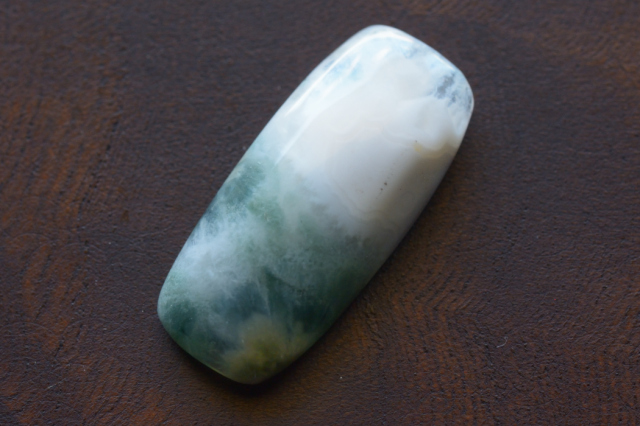 オーシャンジャスパー【54】　ルース・カボション（24×11mm）