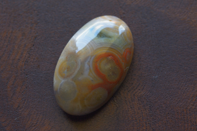 オーシャンジャスパー【57】　ルース・カボション（22×13.5mm）