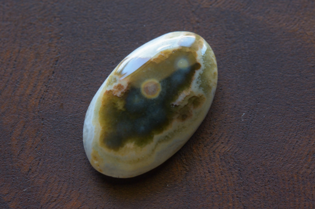 オーシャンジャスパー【59】　ルース・カボション（21.5×13mm）