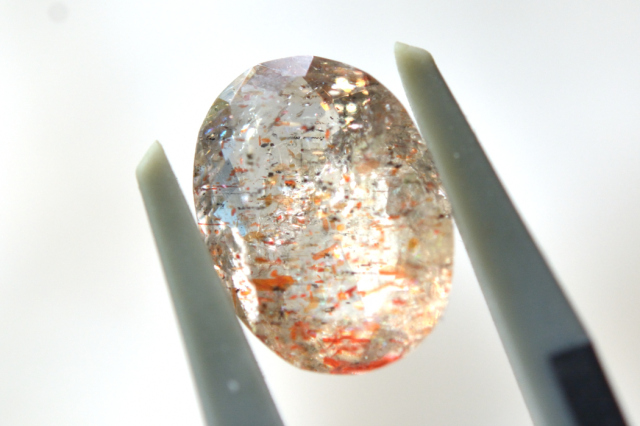 オレゴンサンストーン【30】ルース・カボション　（10×7.5mm）