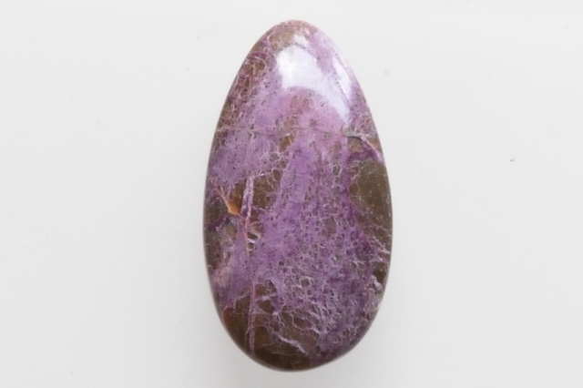 パープライト【7】天然石ルース・カボション　（31.5×17mm）