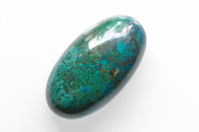 クリソコラ　【6】天然石ルース　（32.5×18mm）