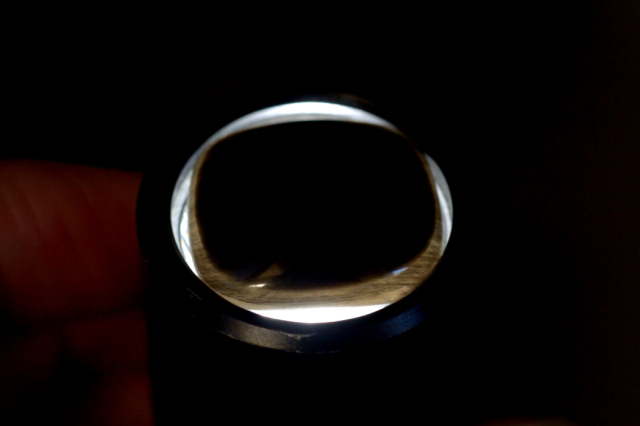 オブシディアン【8】ルース・カボション（20.5×18.5mm）