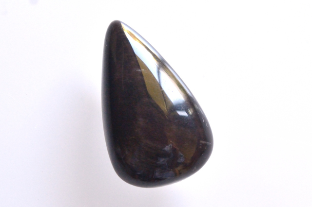 オブシディアン【12】ルース・カボション（23.5×13.5mm）