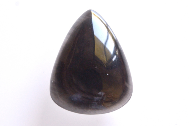 オブシディアン【15】ルース・カボション（24.5×19mm）