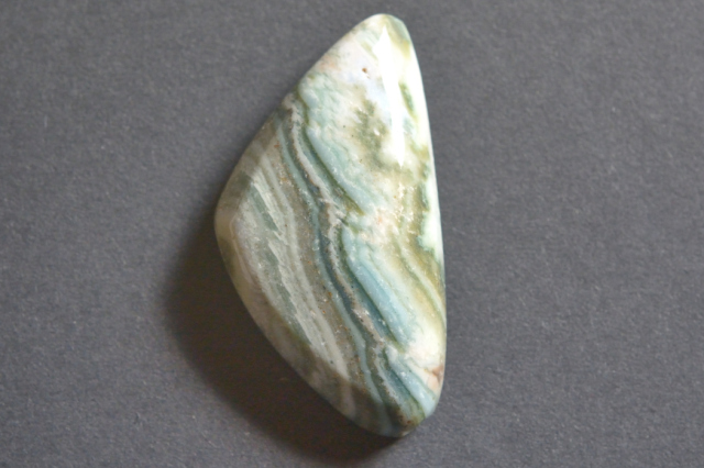 サターンカルセドニー【11】ルース・カボション（約32×17mm）