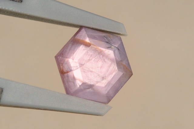 スタールビー・六芒星【41】天然石ルース・カボション（7×7mm）