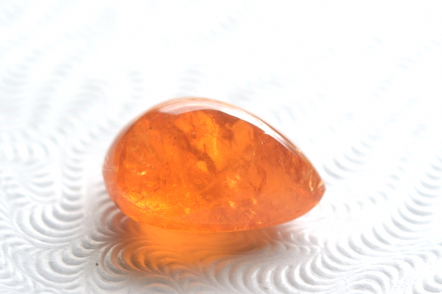 スぺサルティン（マンダリン）ガーネット【14】ルース・カボション（8.5×8.5mm）