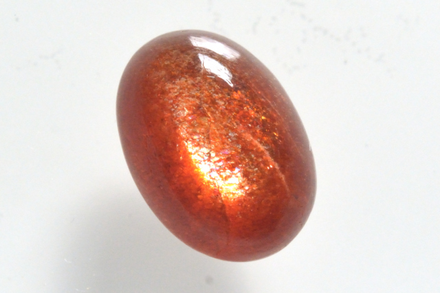 サンストーン【30】ルース・カボション（14×10.5mm）