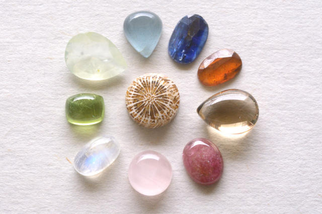 天然石ルース・カボション　サービスパック 【SALE】【59】10点セット