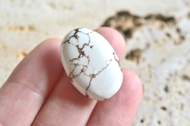 ワイルドホース【9】ルース・カボション（25.5×17mm）