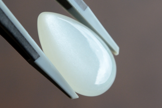 ホワイトムーンストーン【6】ルース・カボション