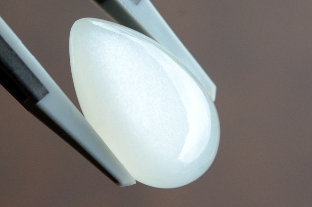 ホワイトムーンストーン【10】ルース・カボション