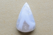 ブルーレースアゲート【19】ルース・カボション（27.5×17mm）