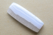 ブルーレースアゲート【34】ルース・カボション（45.5×17mm）