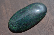 ブラックマトリックスオパール【29】ルース・カボション（37.5×19mm）