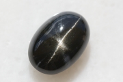 ブラックスター【11】天然石ルース・カボション　（28.5×20mm）
