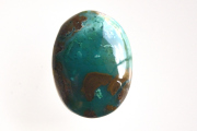 アリゾナ産ジェムシリカ【16】ルース・カボション（13×9.5mm）