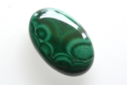 マラカイト【12】ルース・カボション　（30.5×19.5mm）
