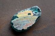 ローマングラス（穴あき）【9】（15×9mm）