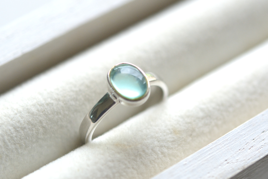 デンドリティックブルーオパール【7】リング・指輪