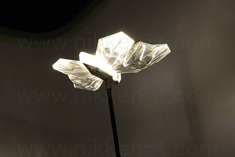 ※在庫限り特価品　屋内用　クリスタル・スティック　バタフライ　1本　※電源・接続コード別売り