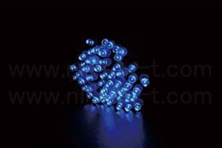 ※電源別売り　２芯エコストライト　ブラックコード　RY2　ブルー　100球１ワット　25本連結可