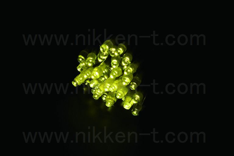 ※電源別売り　２芯ストリングライト　ブラックコード　　RY2　レモンイエロー　クロスライセンスＬＥＤ仕様