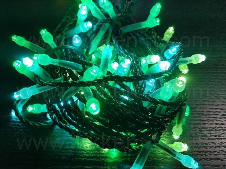 ※電源別売り　２芯ストリングライト　ブラックコード　RY2　スプリングハーモニー　クロスライセンスＬＥＤ仕様