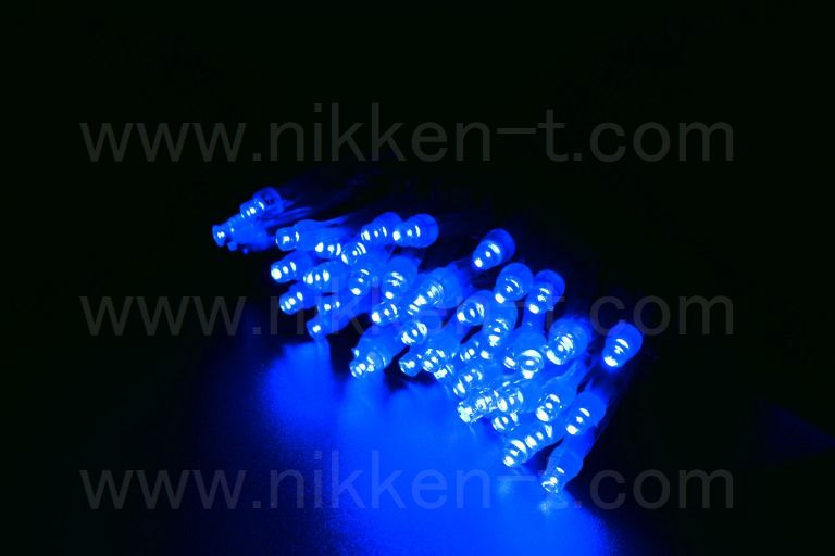 ※電源別売り　２芯ストリングライト　クリアコード　RY2　ブルー　クロスライセンスＬＥＤ仕様