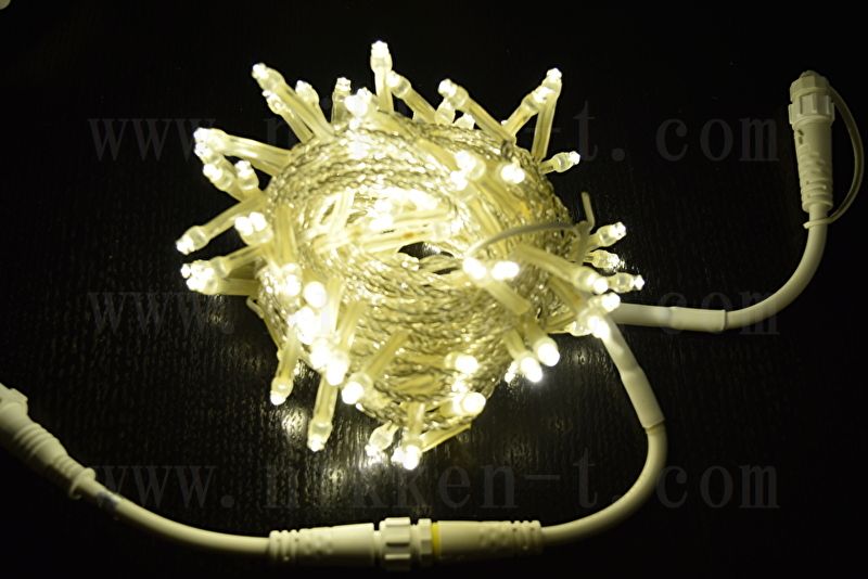 ※電源別売り　２芯ストリングライト　クリアコード　　RY2　パステルシャンパン　クロスライセンスＬＥＤ仕様