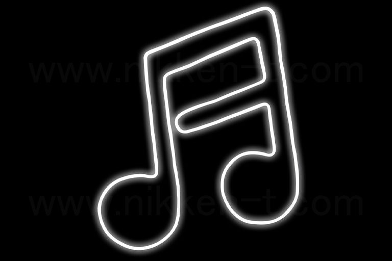 16分音符　RY2　55×62cm