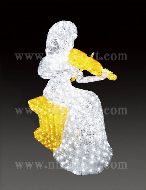 ＬＥＤクリスタルグロー　パフォーム　バイオリン　送料別途要