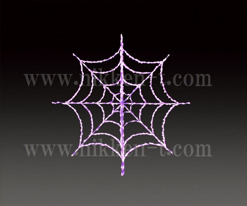 ＬＥＤストリング　クモの巣（大）