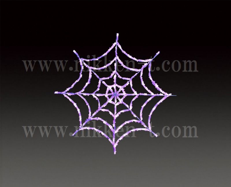 ＬＥＤストリング　クモの巣（小）