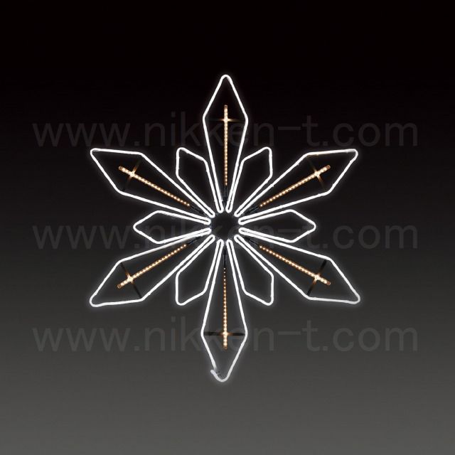 85cm×100cm　LEDフレキシ　フロークリスタル　ホワイト　送料別途要