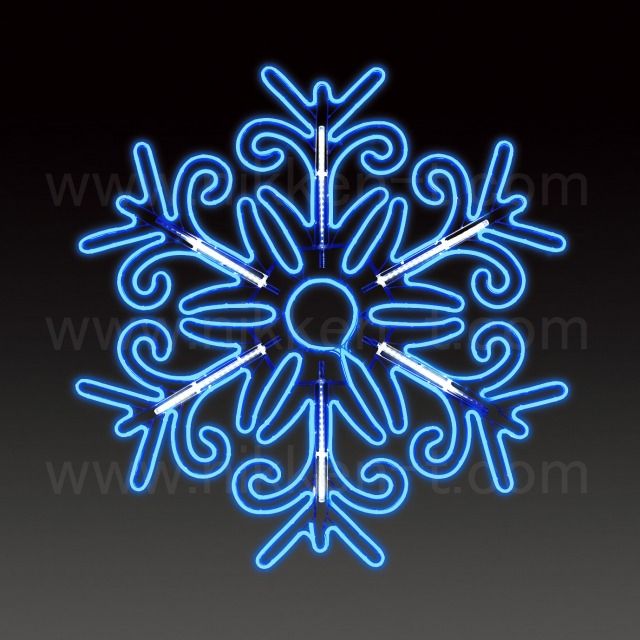 100cm×100cm　LEDフレキシ　フローダイヤ　ブルー　送料別途要