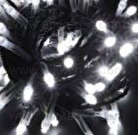 ※電源別売り　２芯集光＆拡散ストリングライト　ブラックコード　　RY2　ホワイト　クロスライセンスＬＥＤ仕様