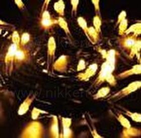 ※電源別売り　２芯集光ストリングライト　ブラックコード　RY2　シャンパンゴールド　クロスライセンスＬＥＤ仕様