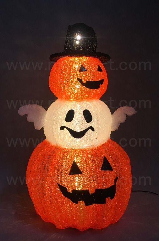 3D　ハロウィンかぼちゃ　3段　W38×H64×D31ｃｍ　送料別途要