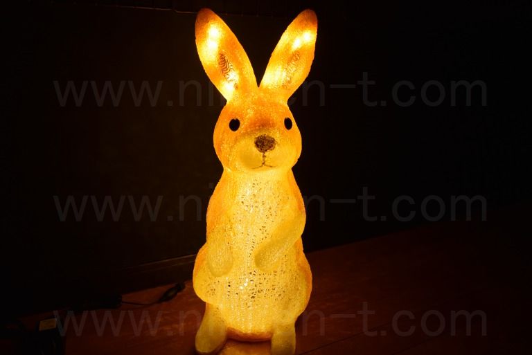 ★ LED ウサギ•ハリネズミ•スノーマン 3体セット イルミネーション ★ LEDイルミネーション うさぎ スタンディング・ラビット ウォーム