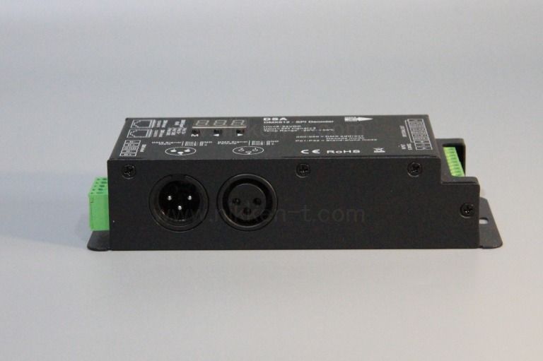 DMX-SPIコントローラ DSA、DC5-24V対応　※SPI対応モデル用