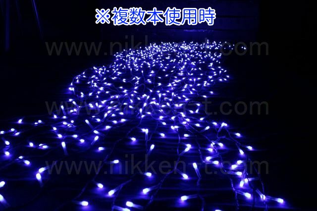 ※電源別売り　２芯ゆらぎストリングライト　海ほたる