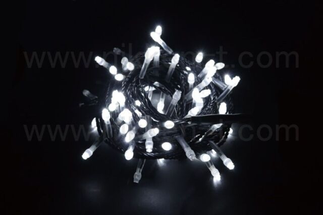 ホワイトLEDストリングライト 大人気！5cm球 6m 20灯 裸電球ホワイトタイプ LEDストリング