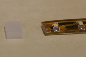 LEDテープライト 幅12mm SMD5050型、SMD040用　エンドキャップ